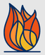 Temple flame logo